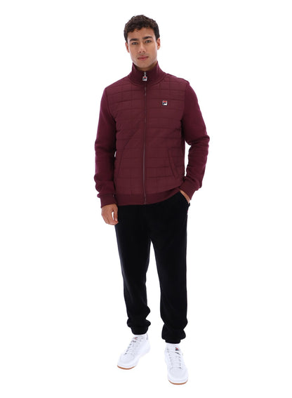 Fig Moor Padded Front Jacket - Fig