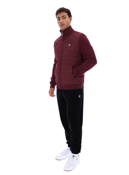 Fig Moor Padded Front Jacket - Fig