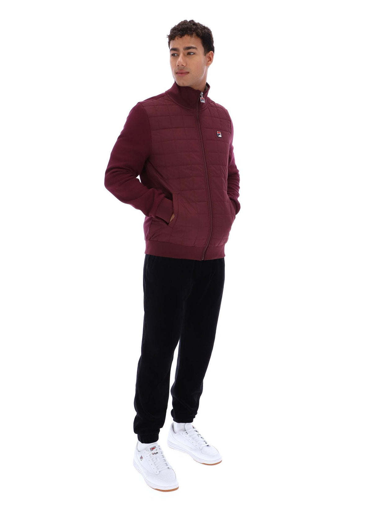 Fig Moor Padded Front Jacket - Fig
