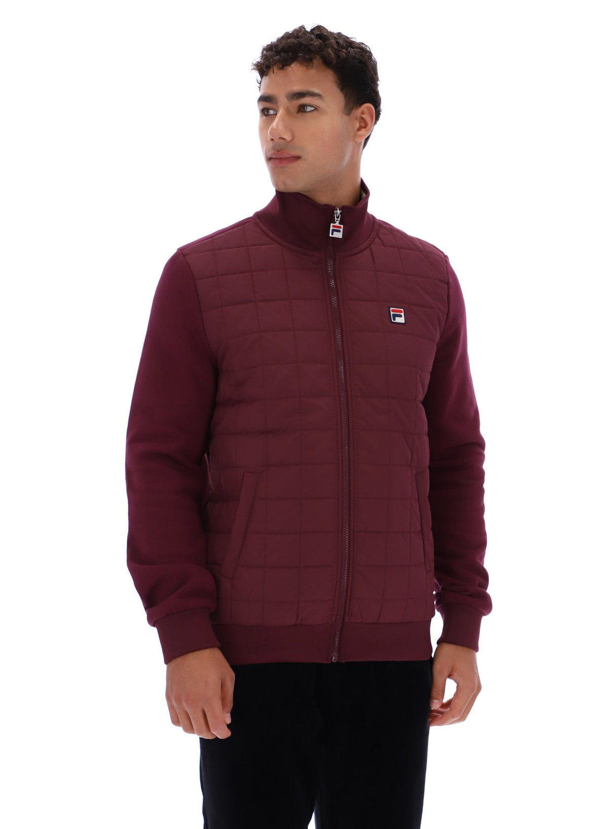 Fig Moor Padded Front Jacket - Fig
