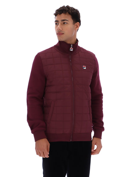 Fig Moor Padded Front Jacket - Fig