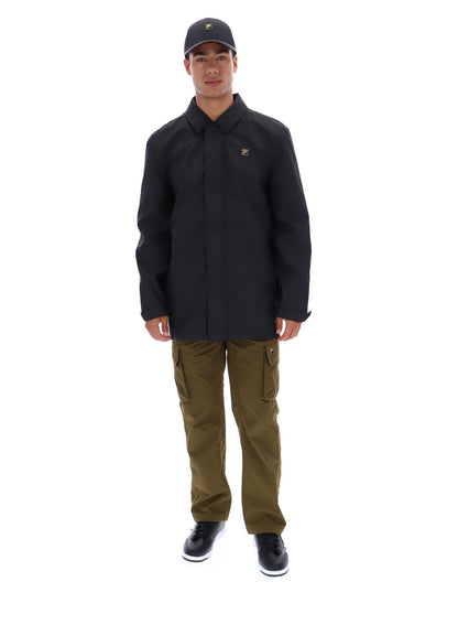 Black Sammy Full Zip Mac - Black