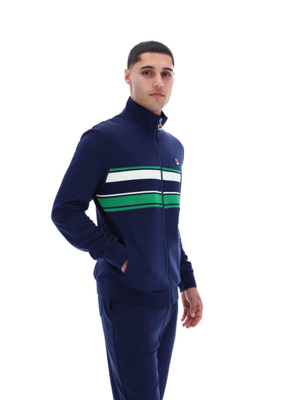 Fila Navy Vinnie Track Top - Fila Navy