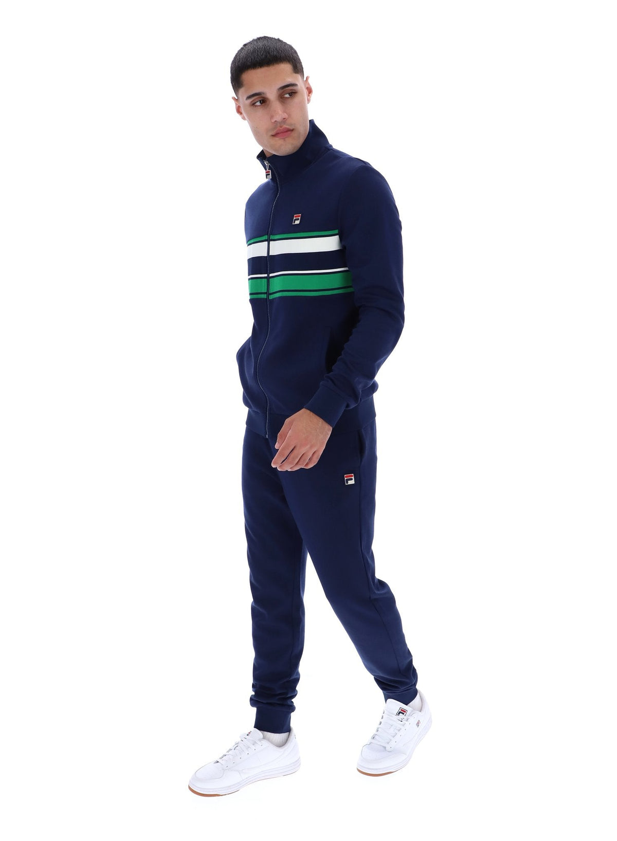 Fila Navy Vinnie Track Top - Fila Navy