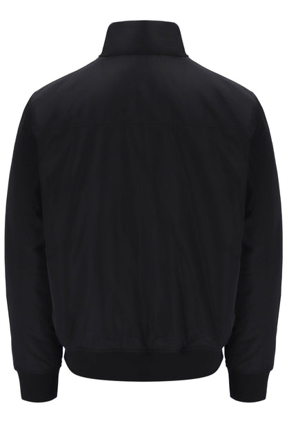 Black Etton Bomber Jacket - Black