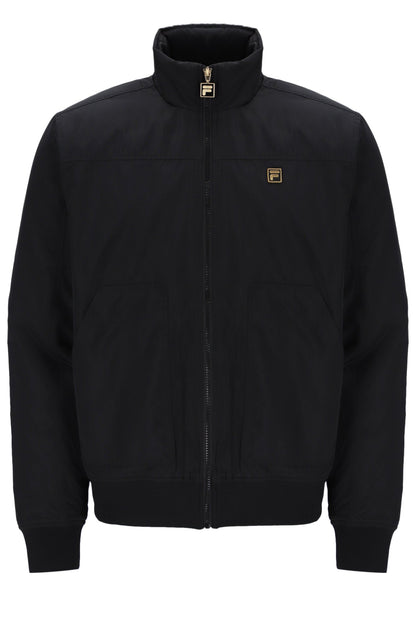 Black Etton Bomber Jacket - Black