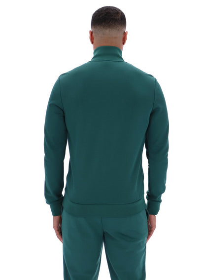 Rain Forest Keith Contrast Stitch Track Top - Rain Forest
