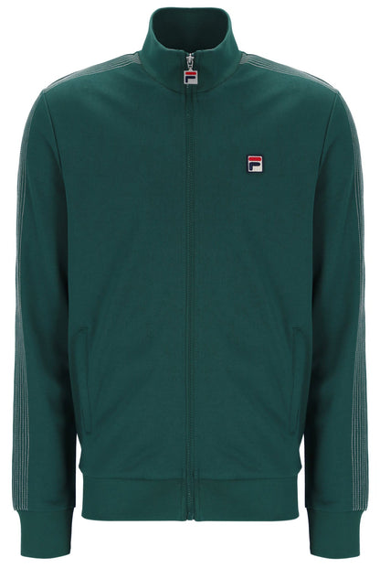 Rain Forest Keith Contrast Stitch Track Top - Rain Forest