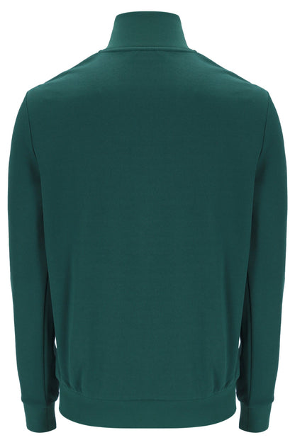 Rain Forest Keith Contrast Stitch Track Top - Rain Forest