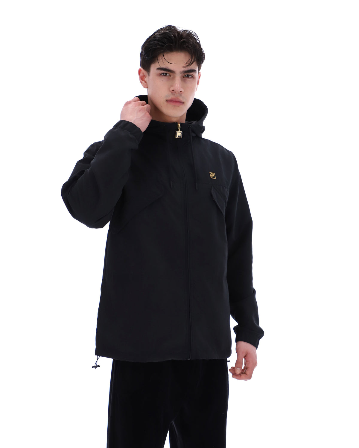 Black Bunny Lightweight Jacket - Black