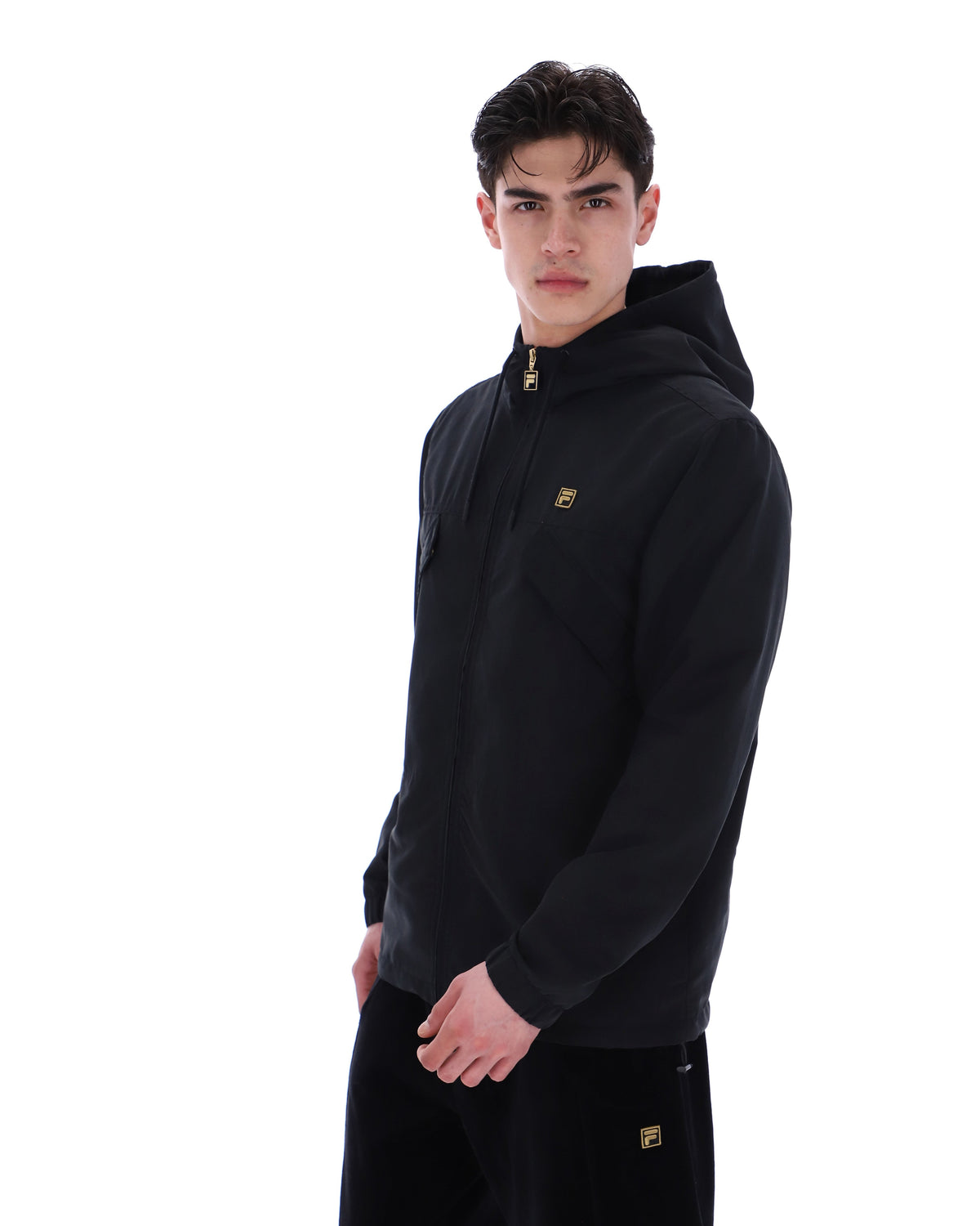 Black Bunny Lightweight Jacket - Black