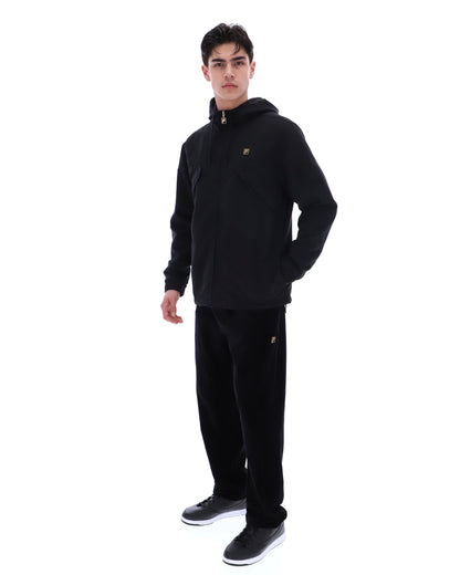 Black Bunny Lightweight Jacket - Black