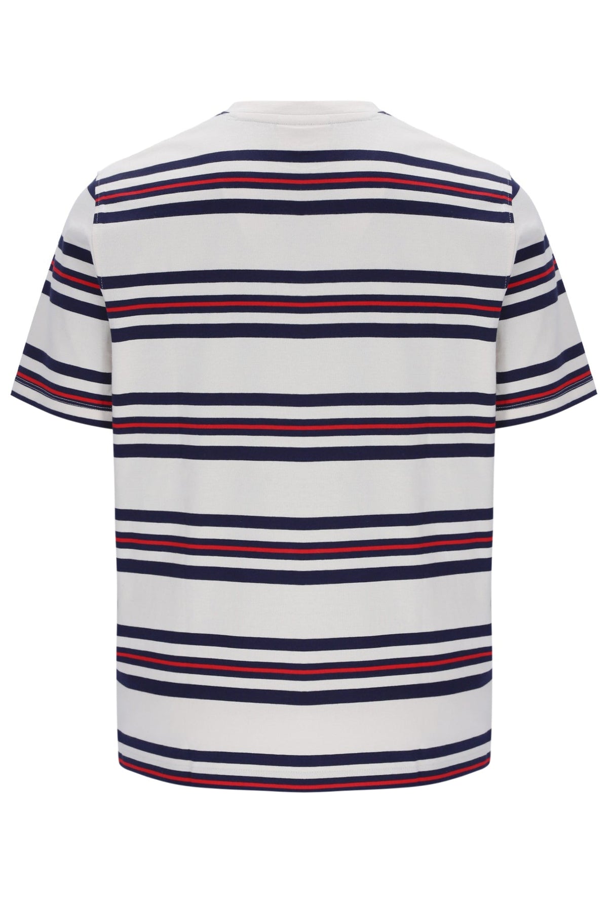 Gardenia Cesare Yarn Dye Stripe Tee - Gardenia