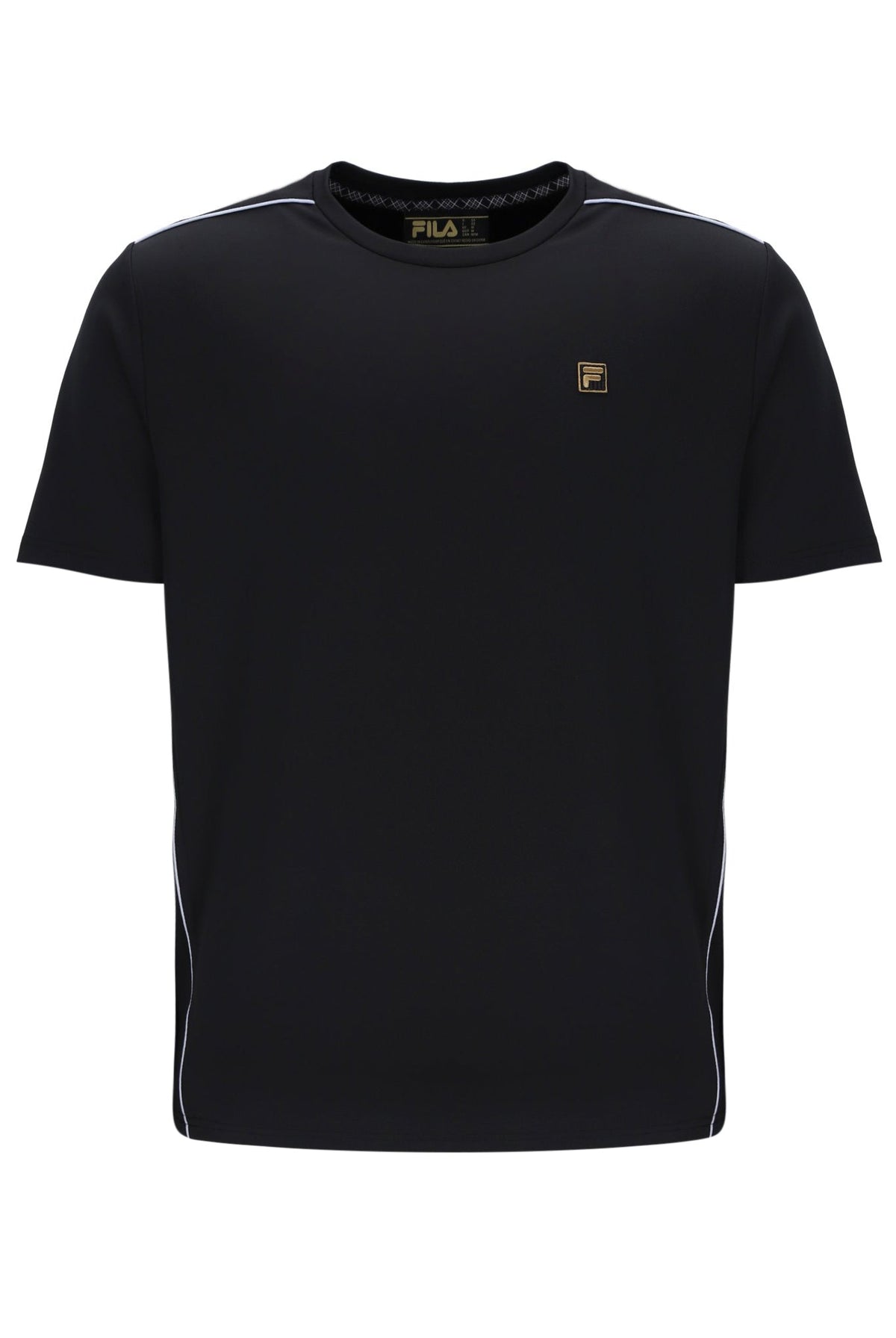 Black Lawrenze Fitness-Inspired T-Shirt - Black
