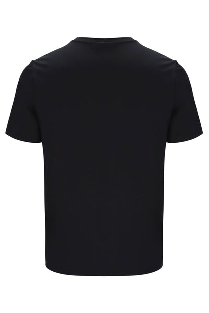 Black Lawrenze Fitness-Inspired T-Shirt - Black
