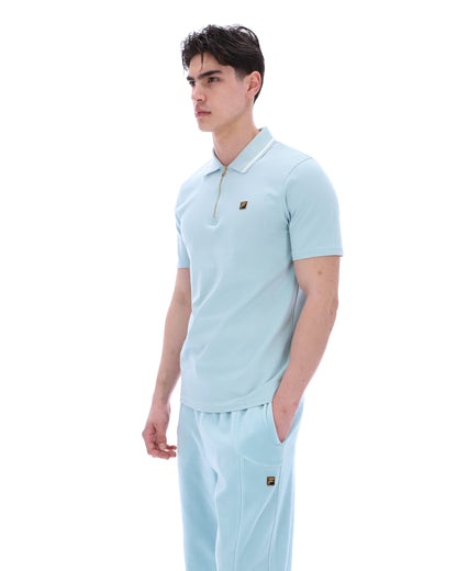 Sterling Blue Lemar Premium Essential Polo - Sterling Blue