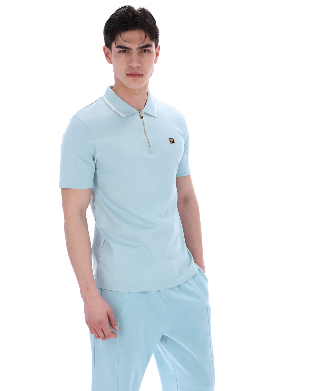 Sterling Blue Lemar Premium Essential Polo - Sterling Blue