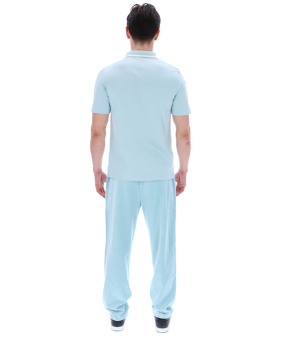 Sterling Blue Lemar Premium Essential Polo - Sterling Blue