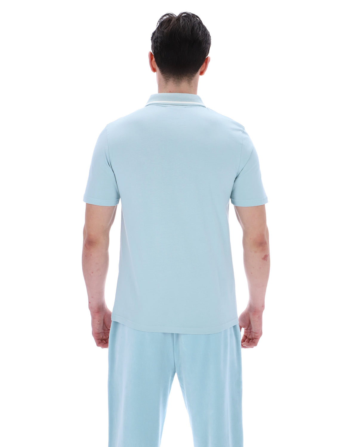 Sterling Blue Lemar Premium Essential Polo - Sterling Blue