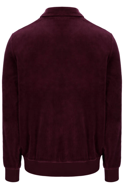 Fig Malakai Striped Track Top - Fig