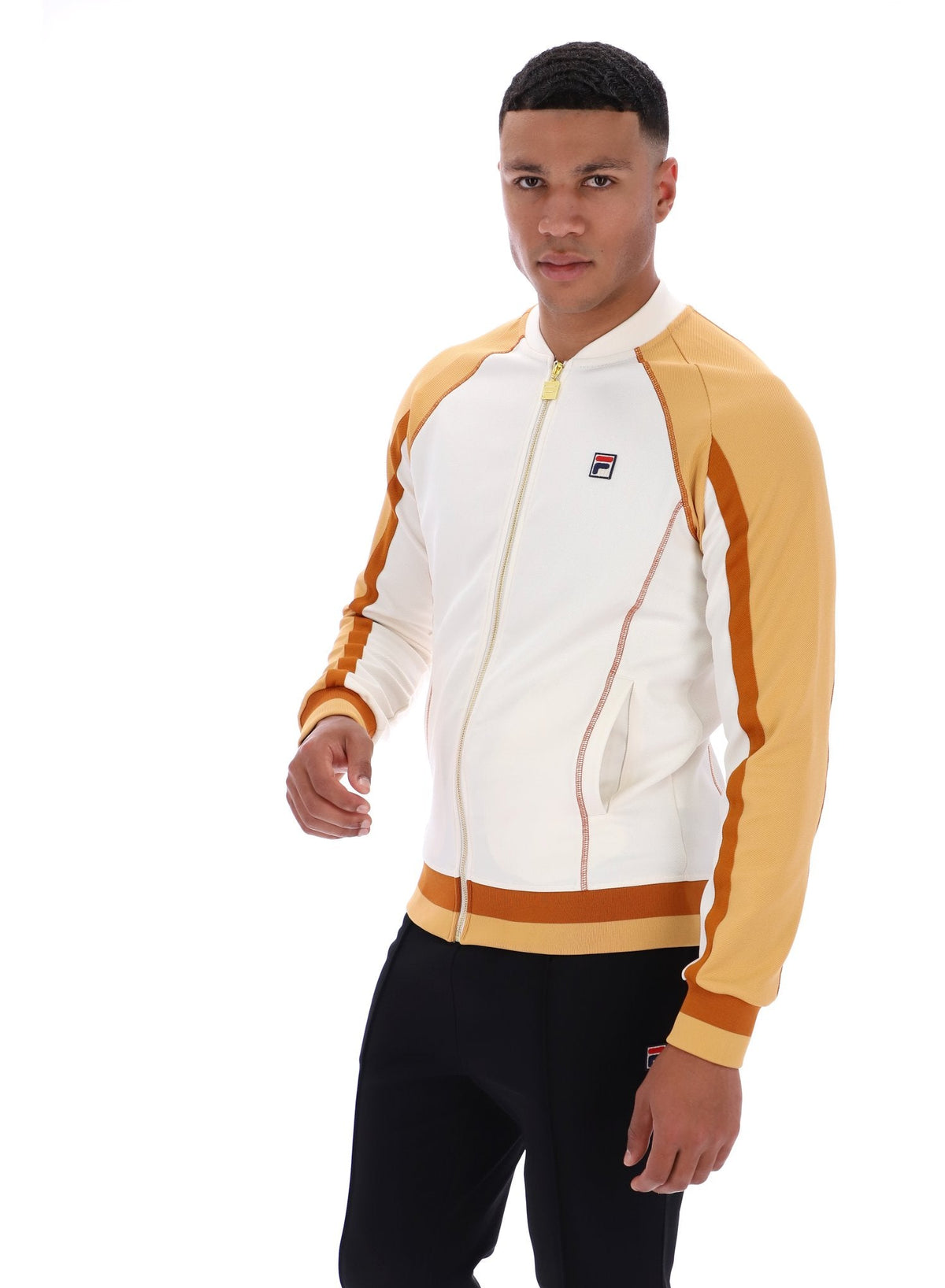 Gardenia Eliot Track Top - Gardenia