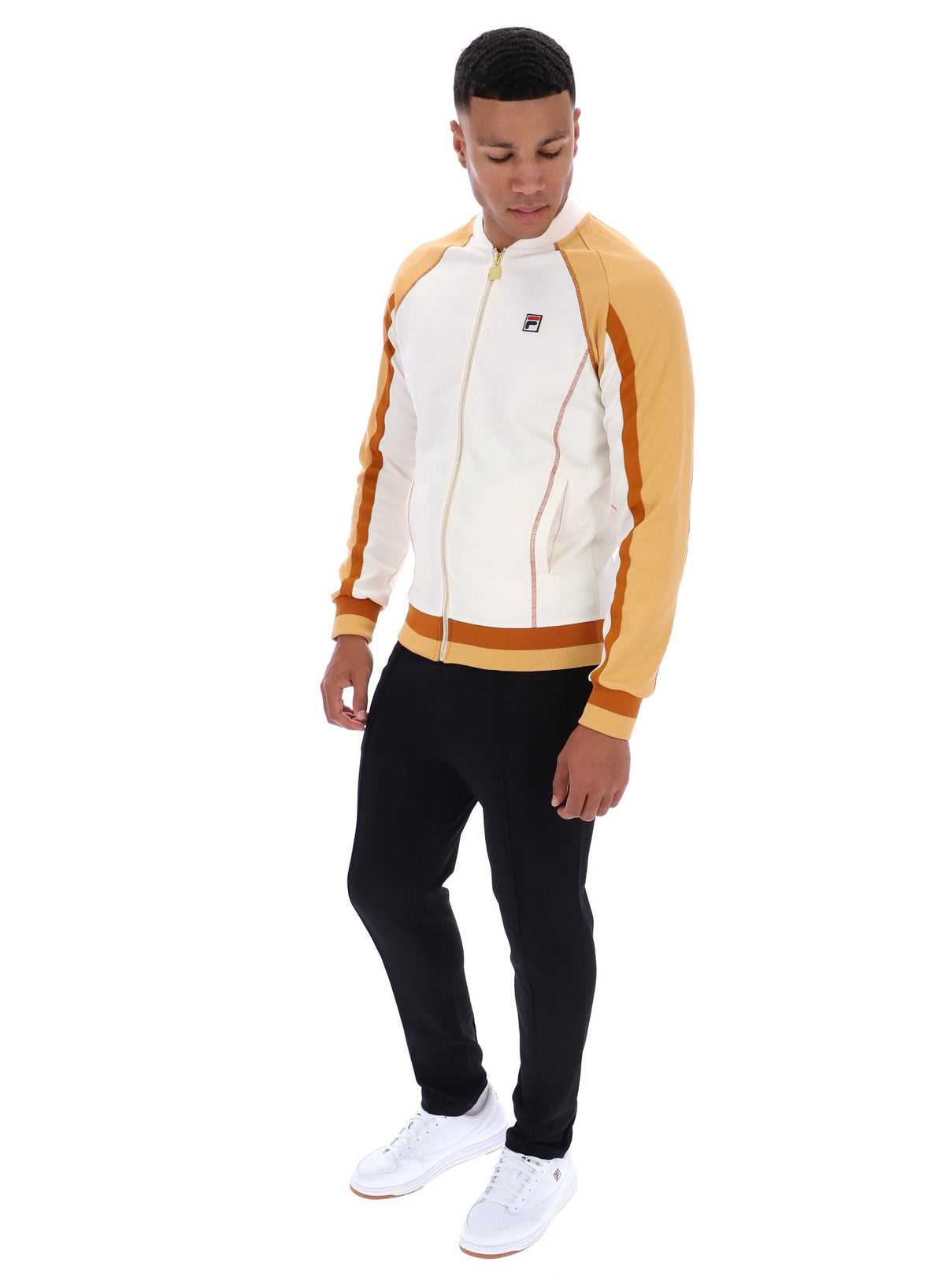 Gardenia Eliot Track Top - Gardenia