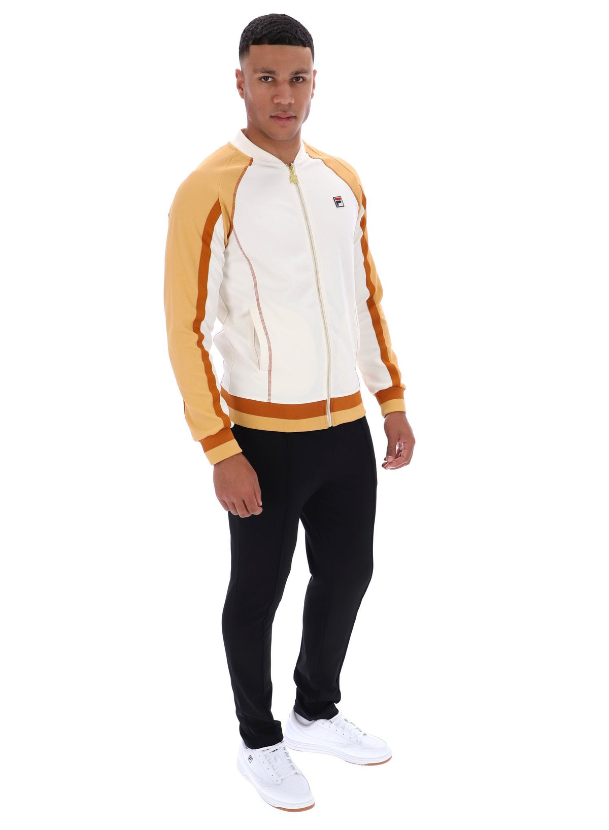 Gardenia Eliot Track Top - Gardenia