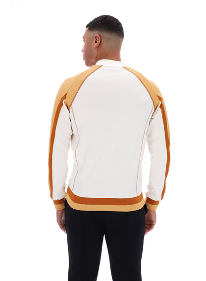 Gardenia Eliot Track Top - Gardenia