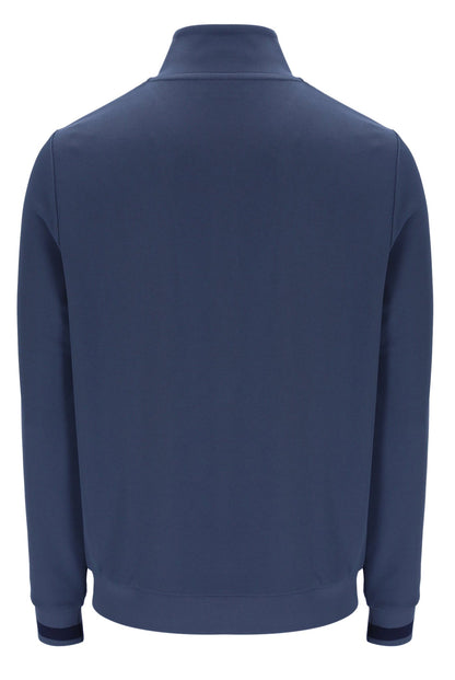 Vintage Indigo Dante Printed Stripe Track Top - Vintage Indigo