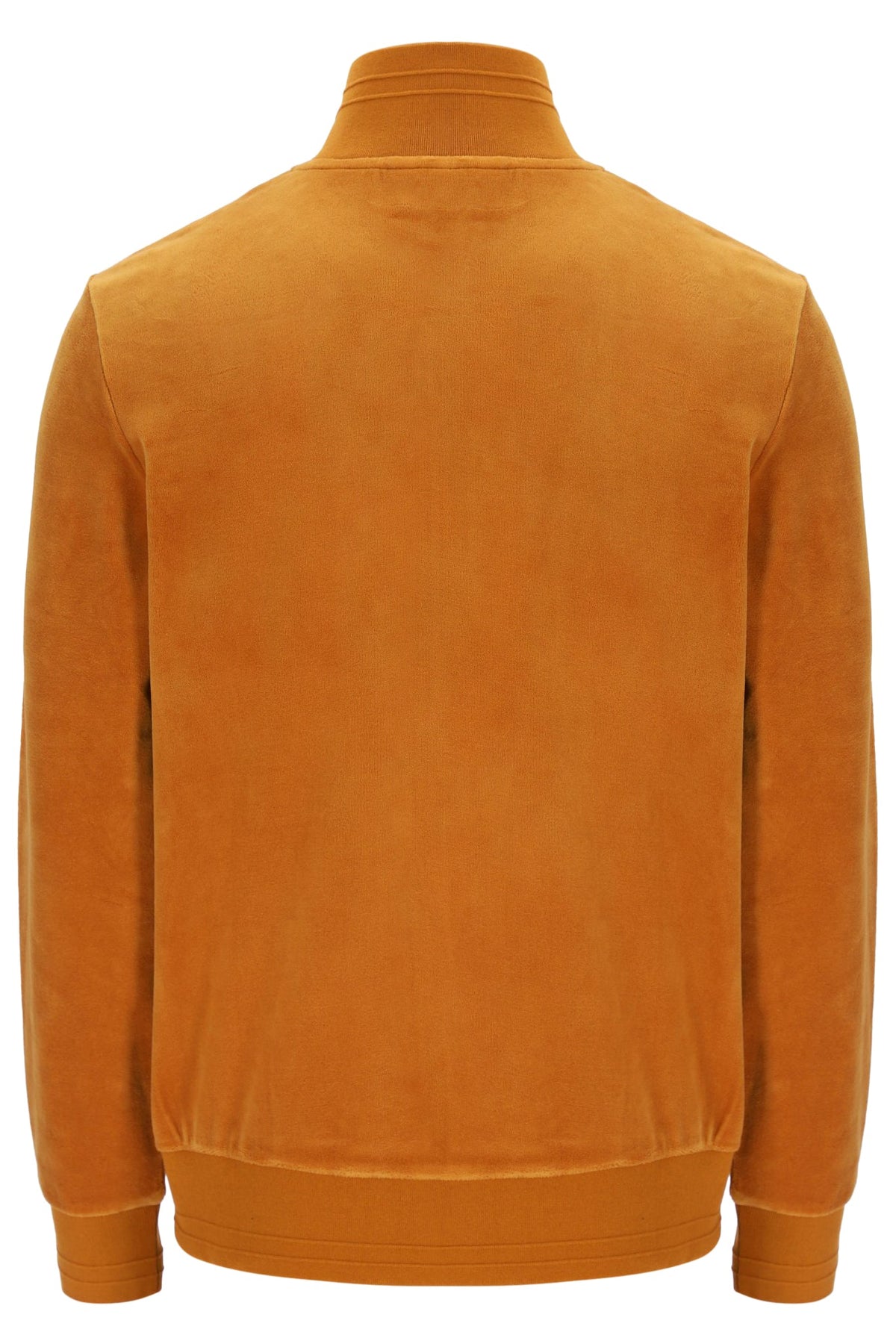 Pumpkin Spice Nero Velour Track Top - Pumpkin Spice
