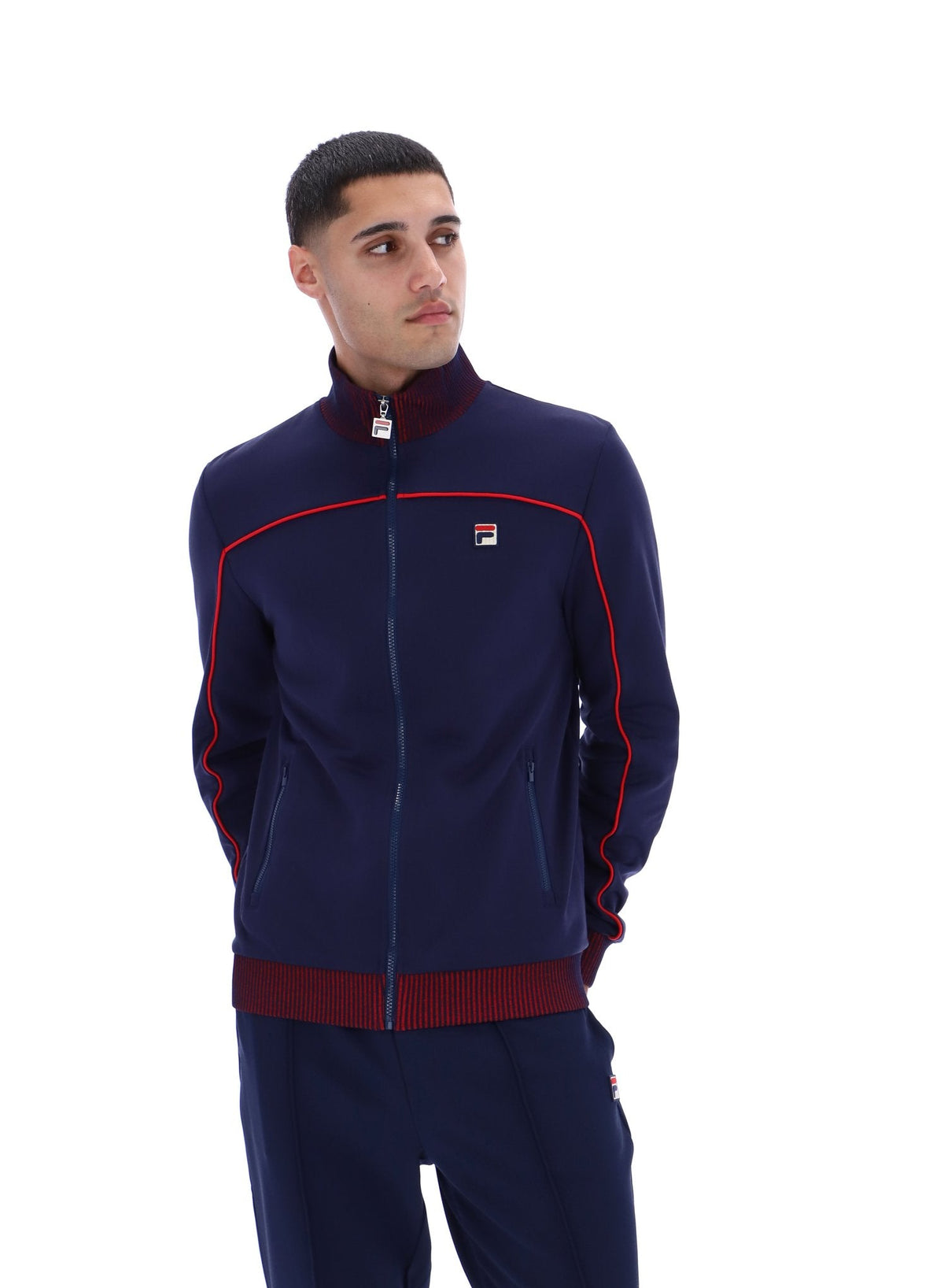 Fila Navy Zayn Track Top - Fila Navy