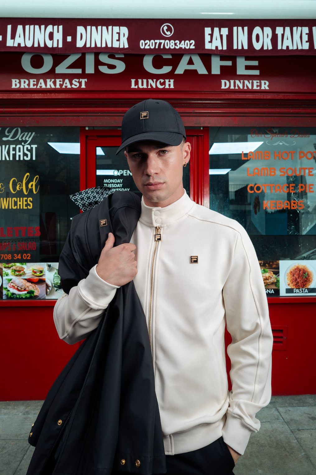 Tofu Davey Full Zip Track Top - Tofu