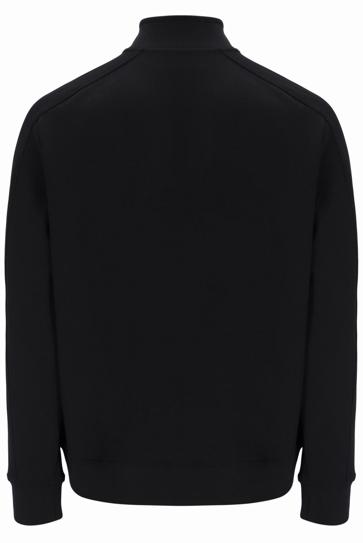Black Davey Full Zip Track Top - Black