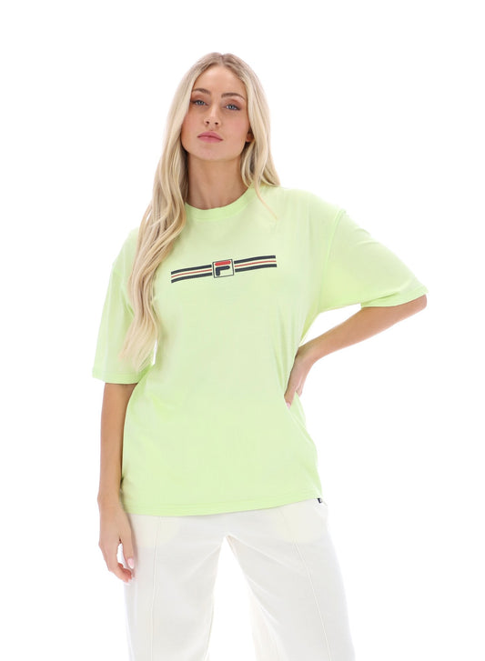 Shadow Lime Jacy Boyfriend T-Shirt - Shadow Lime