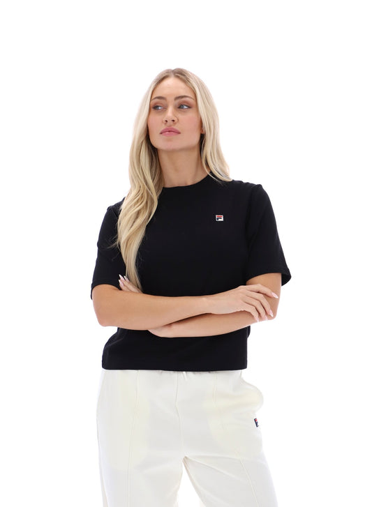 Black Holly Boxy T-Shirt - Black