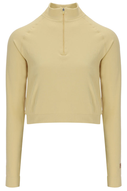 Yellow Casa Seamless Quarter Zip -