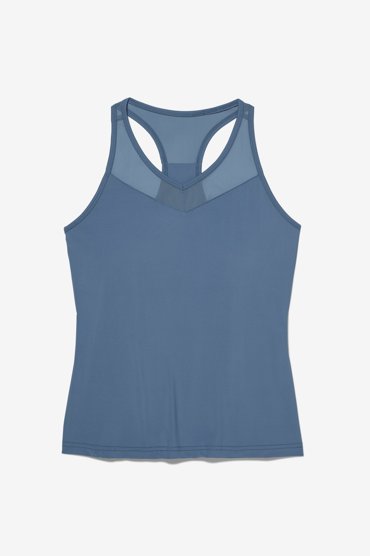Blue Tennis Essential Racerback Top - Blue