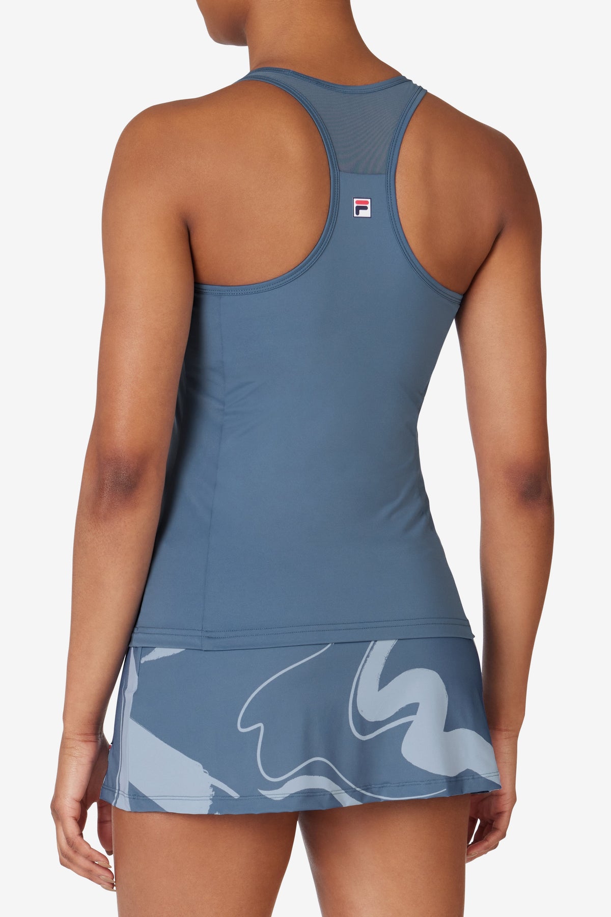 Blue Tennis Essential Racerback Top - Blue