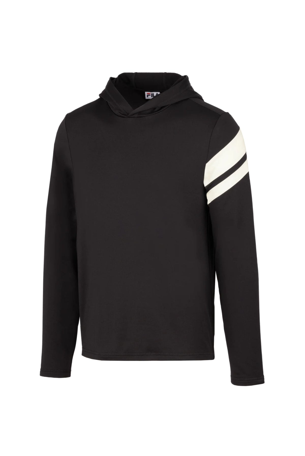 Black Jayce Longsleeve Tennis Top - Black