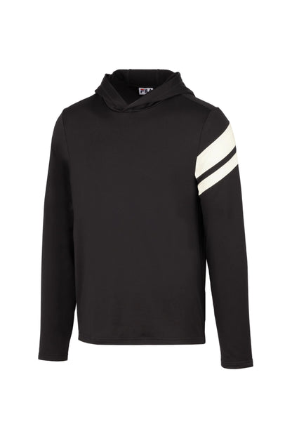 Black Jayce Longsleeve Tennis Top - Black