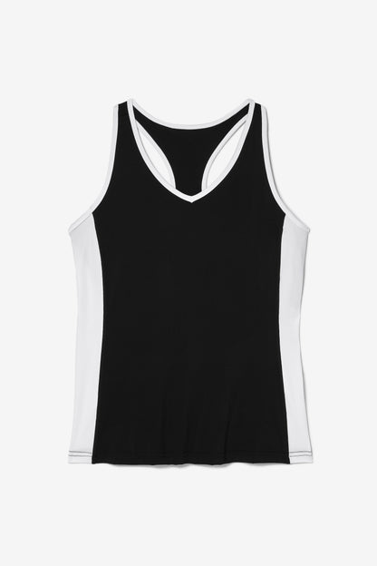 Black Pro Tennis Racerback Tank - Black