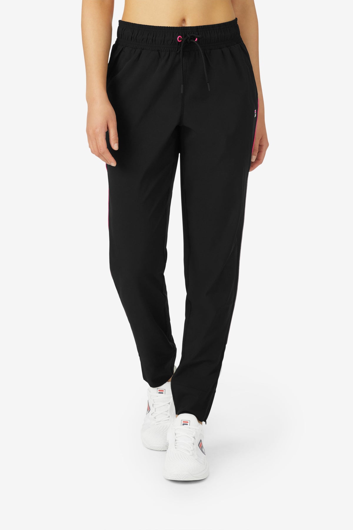 Black Tennis BNP Woven Track Pant - Black