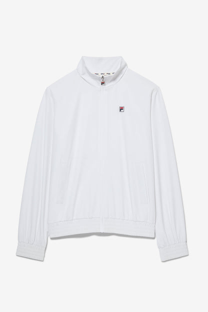 White Tennis Advantage Track Top - White