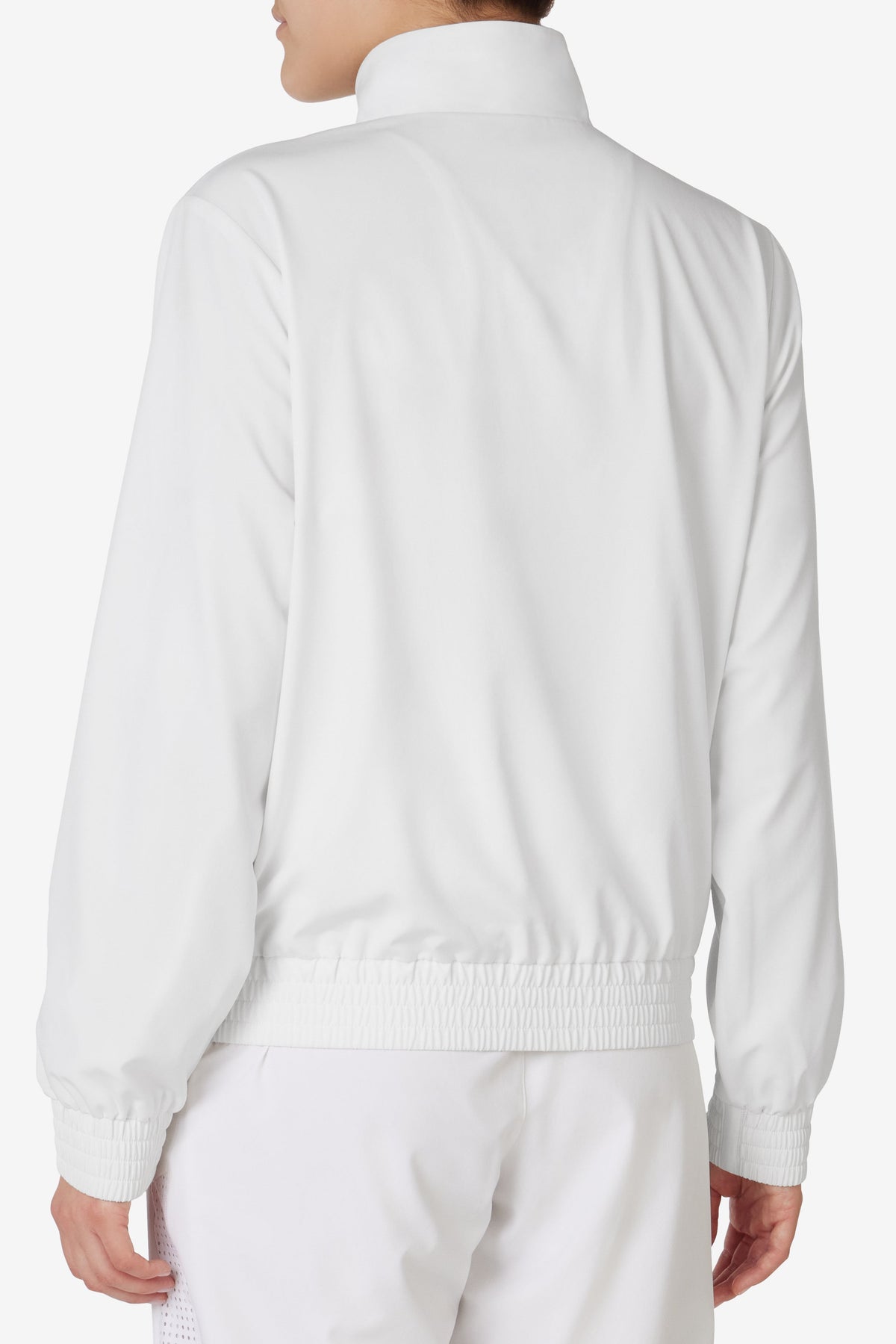 White Tennis Advantage Track Top - White
