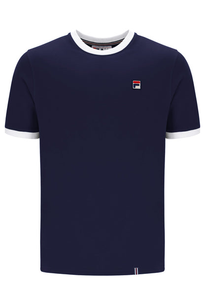Marconi Essential Ringer T-Shirt - Bold Navy