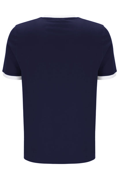 Marconi Essential Ringer T-Shirt - Bold Navy