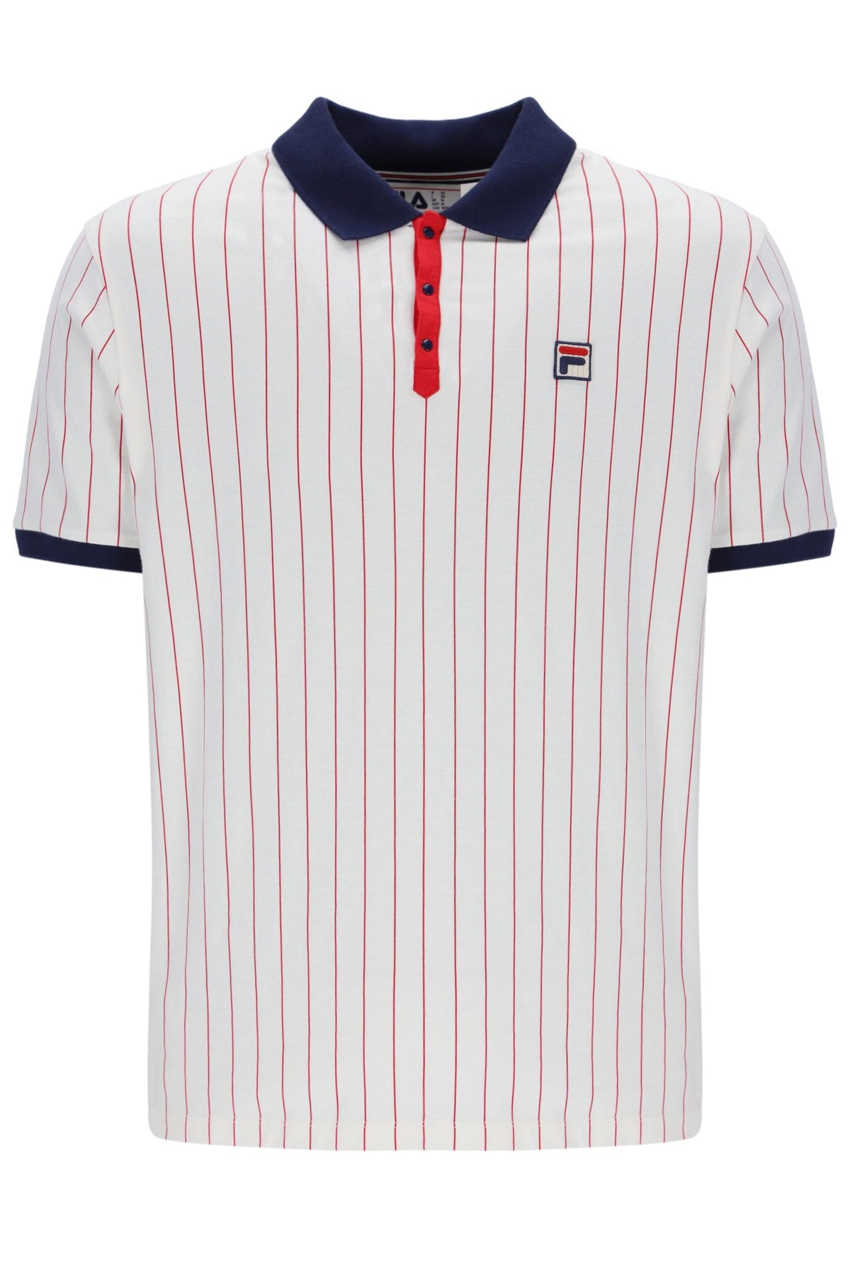 Gardenia BB1 Classic Vintage Striped Polo - Gardenia