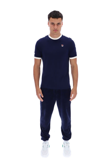 Fila Navy Marconi Essential Ringer T-Shirt - Fila Navy