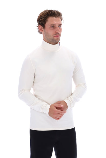 Gardenia 19th Classic Roll Neck Sweater - Gardenia