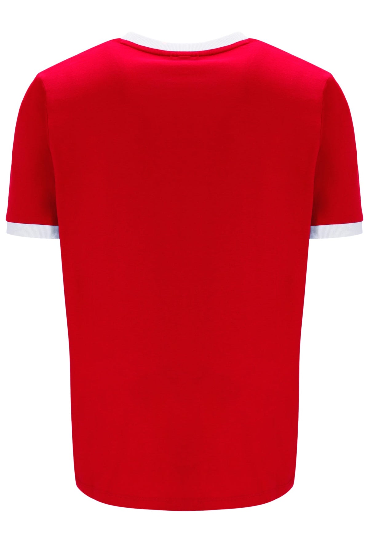 Chinese Red Marconi Essential Ringer T-Shirt - Chinese Red